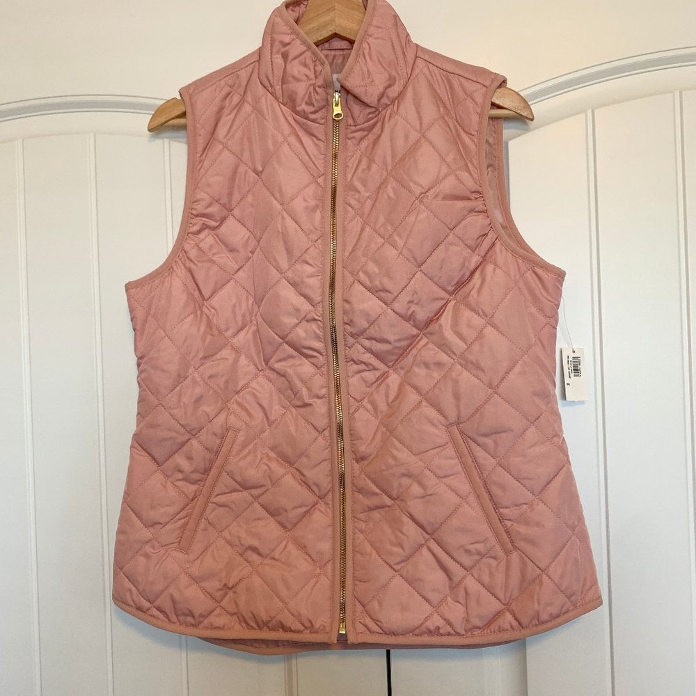 NWT Medium Old Navy Pink Puffer Vest